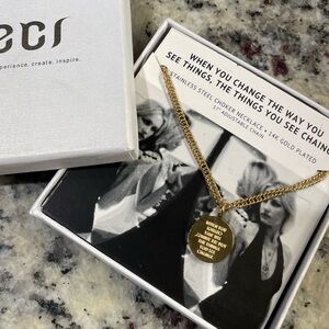 JAECI 14k gold plated necklace